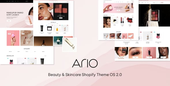 Ario – Beauty and Skincare Shopify Theme OS 2.0