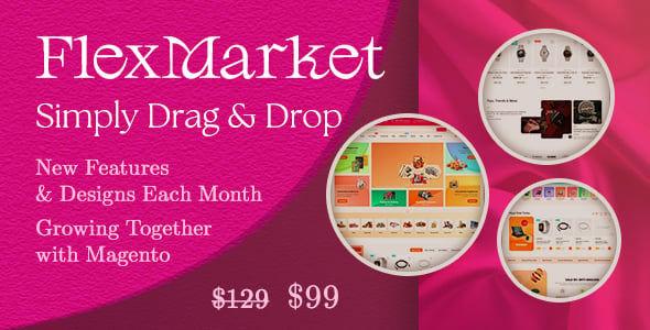 FlexMarket - Multipurpose Responsive Magento 2 Theme