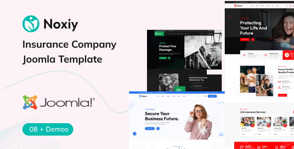 Noxiy - Insurance Company Joomla Template