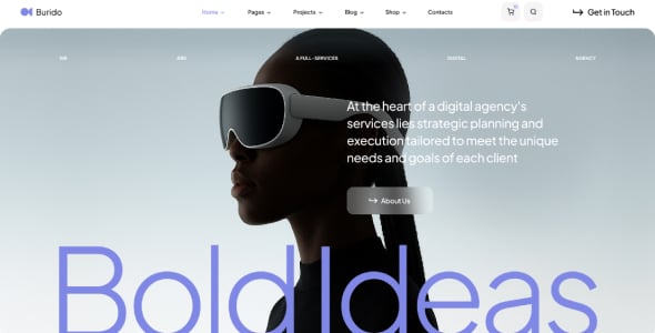 Burido - Minimal Multipurpose WordPress Theme