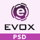 Evox - Electric Bikes PSD Template - ThemeForest Item for Sale
