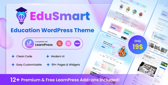 Education WordPress Theme | EduSmart