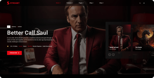Streamit | Video Streaming VueJS, React JS, Laravel, HTML Admin Template + RTL