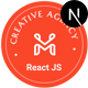 Moonex - Creative Agency & Portfolio NextJs Template - ThemeForest Item for Sale